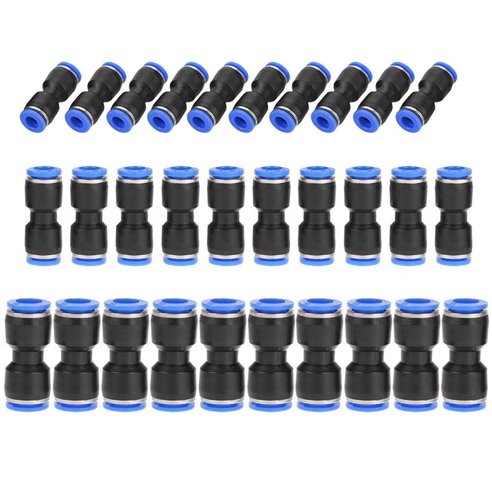 MroMax 4 connettori per rubinetto del tubo, collegati a filettatura G1/2 o G3/4, adatti per tubo da 8/12 mm, adattatore rapido per tubo flessibile, ugello per rubinetto per sistema di irrigazione da