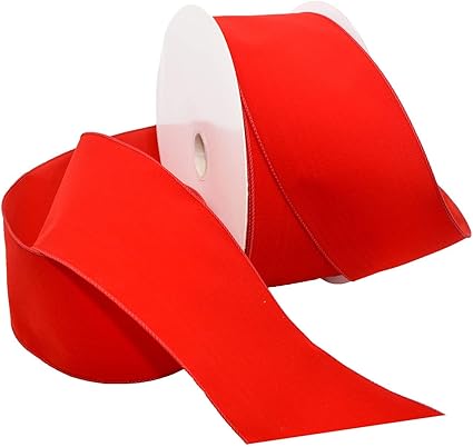 Amazon Co Jp Morex Ribbon 7760 100 50 609 フラシ天ワイヤー入りベルベットリボン 裏地付き ホーム キッチン