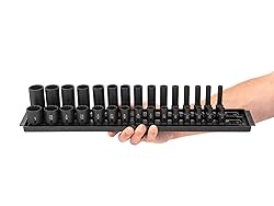 TEKTON 3/8 Inch Drive 12-Point Impact Socket Set