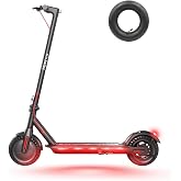 Hiboy S2 SE Electric Scooter for Adults, 19 MPH, 17-Mile Range | 430W peak motor, 10" tires, dual brake system, foldable frame, ideal for urban commuting