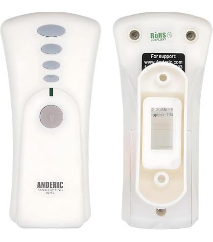 HCDZ Replacement Remote For Allen+Roth & Harbor Breeze Ceiling Fans – Works With UC7080T, CHQ7080T, CHQ7081T & More