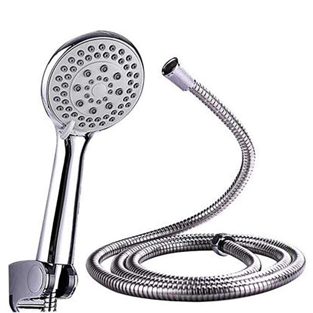 Handheld Rainfall Shower Head with Host and Holder Bathroom High Low
