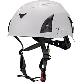 Land Helmets ClimbPro Helmet EN 12492 Vented for Rock Climbing &ndash; Durable, Lightweight Shell, Adjustable Chin Strap, Perfect for Outdoor Adventure with Universal Accessory Slots