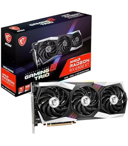 Amazon.com: MSI Gaming Radeon RX 6900 XT Boost Clock Up to 2340 