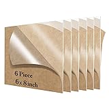 Lesnlok 6 Pieces 6 x 8 Acrylic Sheet1/8 Thick 3mm