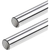 2PCS 8mmX400mm Linear Motion Rod Shaft Guide Diameter 8mm for DIY Craft Tool
