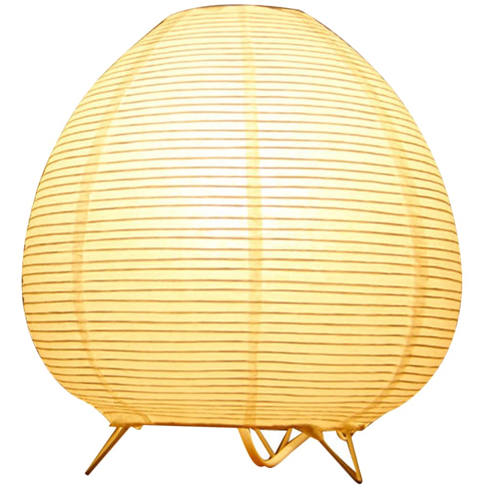 Photo 1 of Rice Paper Lamp Bedside Light Kids Paper Small Night Light Bedroom Lantern Us Plug Lamp Shade Lamps Table Modern Modern Table Lamps for Bedroom