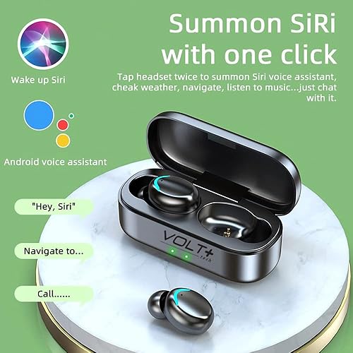 VOLT PLUS TECH Slim Travel Wireless Earbuds Compatible with