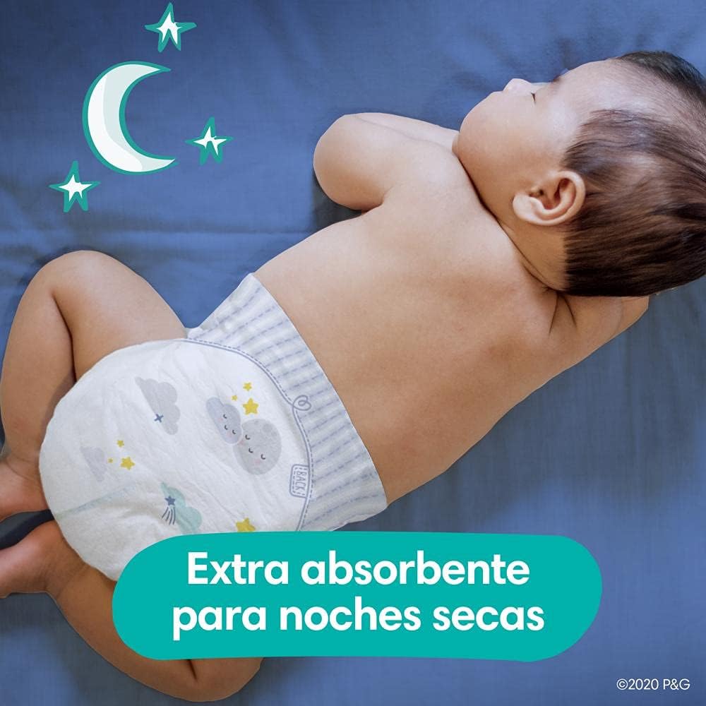 Pampers Diapers Size 5, 50 Count - Swaddlers Overnights Disposable Baby Diapers, Super Pack (Packaging May Vary): Health & Personal Care
