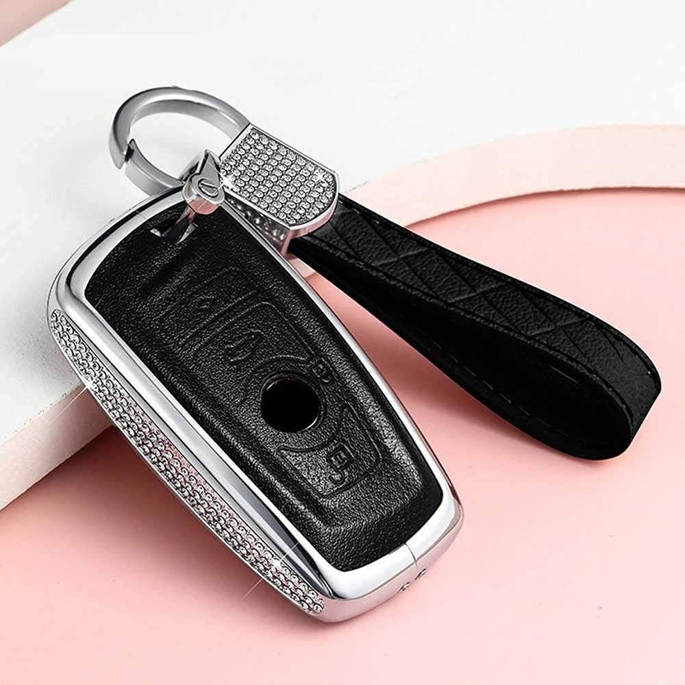 Acquista Custodia Protettiva Per Chiave In Pelle TPU Shell Telecomando Per Bmw G30 F30 F20 F10 X1 2 Serie 1 3 5 6 7 X3 X2 X6 X5 X6 X4 Z4 M5 - Foto 3