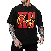 Football Shirts for Men Game Day Football Fan T-Shirt Casual Rugby Team Graphic Short Sleeve Tees