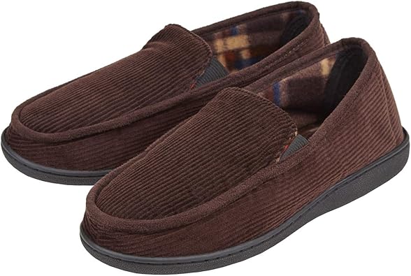 men's closed back slippers