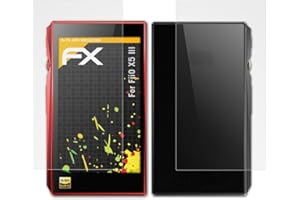 atFoliX Screen Protector compatible with FiiO X5 III Screen Protection Film, anti-reflective and shock-absorbing FX Protector Film (Set of 3)