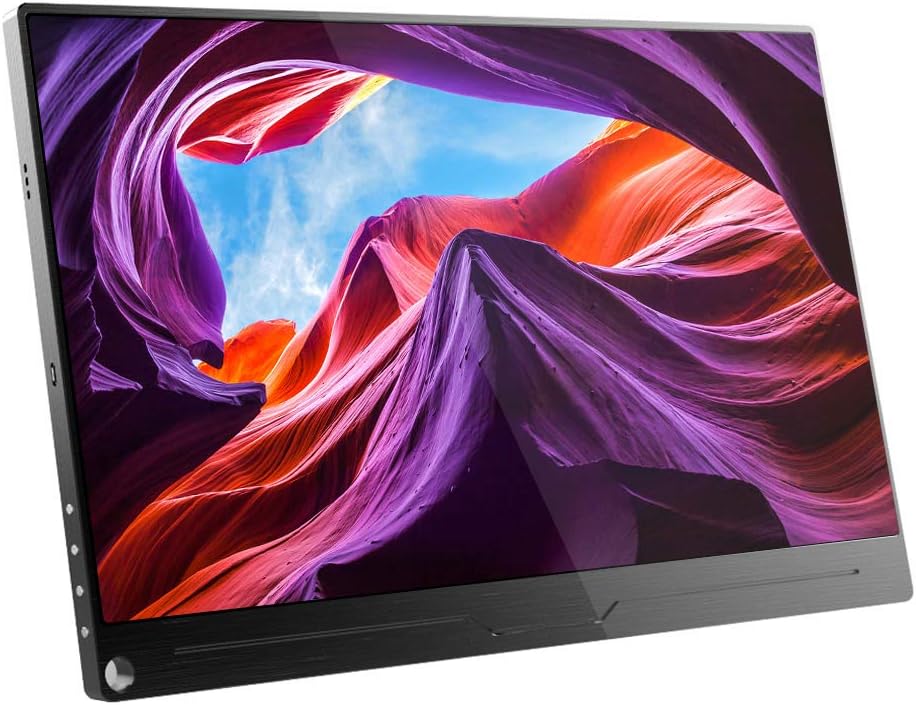 JDLP Uperfect thin portable lcd hd monitor 13.3 usb type c hdmi for laptop,phone,xbox,switch and ps4 portable lcd gaming monitor