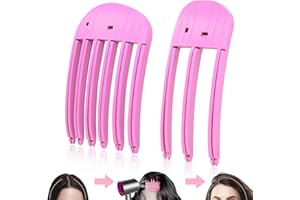 Hair Volume Clip Set, 2 Sizes, Root Lifting Styling Combs, No Crease Volumizer Tool for Women, Wide-Tooth Design to Fluffy Ba