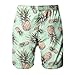 Alistyle Mens 3D Print Graphic Medium Length Summer Casual Athletic Beach Swimming Vacation Surfing Shorts