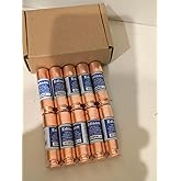 Compatible Replacement for Cooper Bussman FRN-R-30 - Box of 10 Time Delay Fuse - 30 Amp 250V - RK5 Dual Element