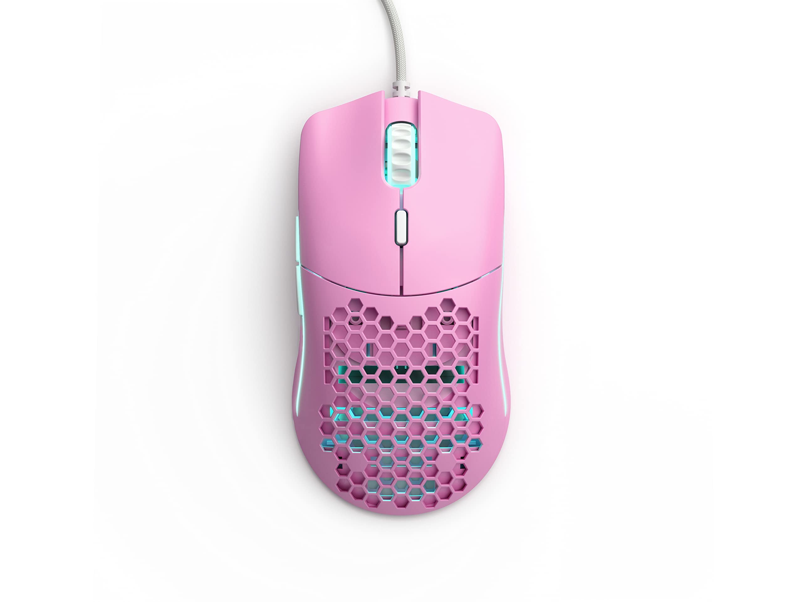 Glorious Gaming Mouse - Model O 67 g Superlight Honeycomb Mouse, Limited Edition Matte Pink - USB Gaming Mouse