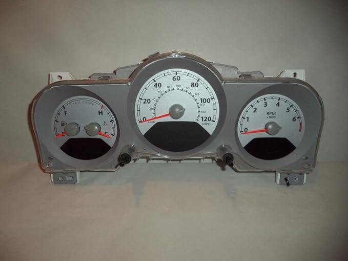 0608 07 Chrysler PT Cruiser Instrument Cluster Speedometer