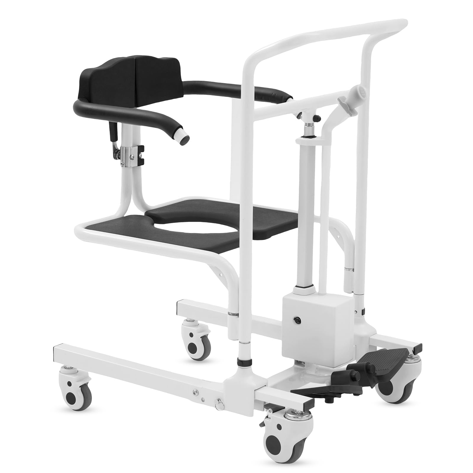 Photo 1 of Electric Patient Lift Transfer Chair, Foldable Transfer Lift Chair,One-Button Lift Transfer Chair,Load-Bearing Capacity Exceeds 300 LB,Suitable for The Elderly and People with Mobility Difficulties