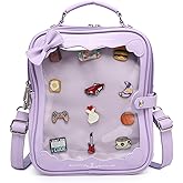 Ita Bag Backpack Crossbody Purse Kawaii Bag Anime Cute Doll bag for Kpop Fan Japanese Anime Pin Display