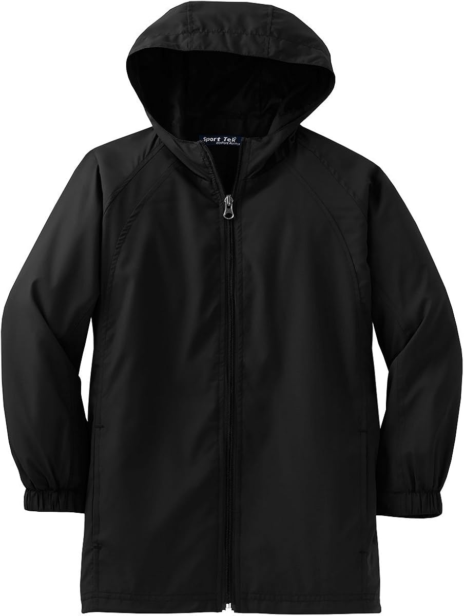 sport tek jacket with hood