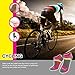 Compression Running Socks, Reinforced Arch Support, pressure dispersing heal, enhanced stability of ankles, Ideal for running, cycling, any type of sports,Fuchsia,M-L - Men 6-8/ Women 5-9
