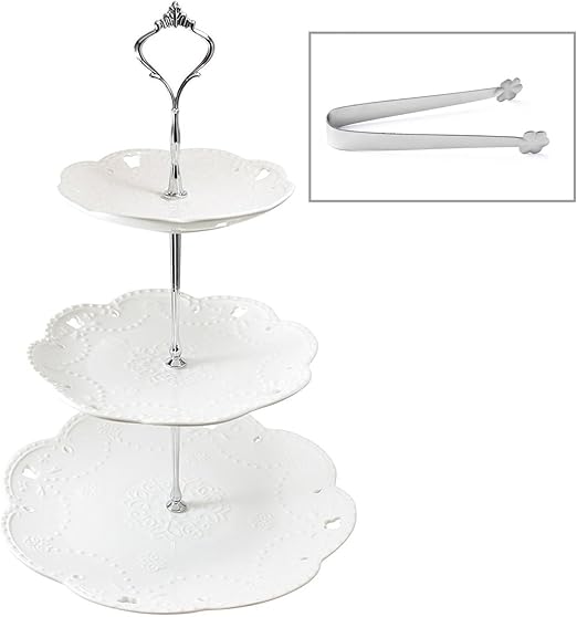 3 tier tea coffee sugar