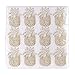 Talking Tables Tropical Party Gold Pineapple Paper Napkins for a Luau, Summer Party or Birthday, Gold (20 Pack)