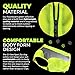 See Spot Trot - See Spot Zip EV Sport High Visibility Reflective Dog Safety Vest, Ideal to Keep Dogs Safe While Walking or Hunting. (XL - Bright Yellow)
