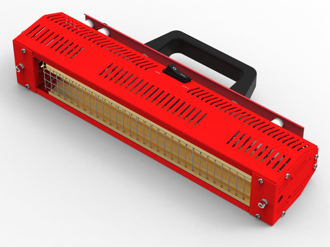 Photo 1 of pakowin Infrared Paint Curing Lamp - 1000w Shortwave Infrared Lamp for Repair and Paint Drying