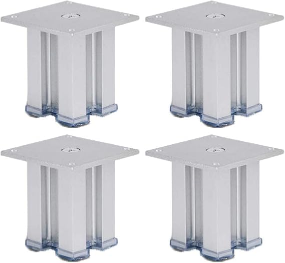 Maschinenteile 4 Stück Möbelbeine Metall Tischbeine Möbelfüße