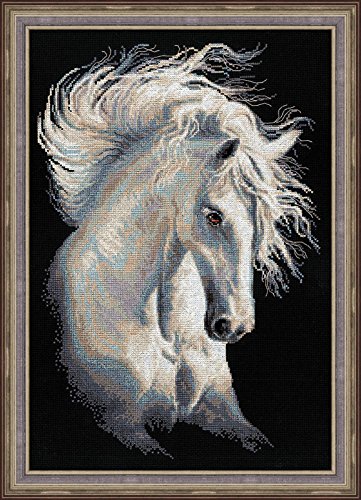 RIOLIS 14 Count Andalusian Character Counted Cross Stitch Kit, 11.75 x 17.75
