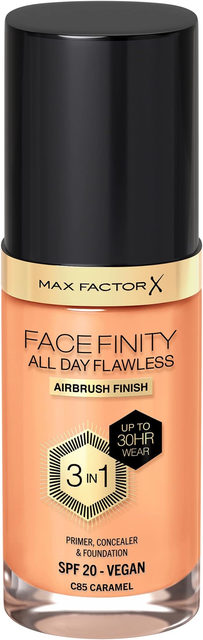 Max Factor Facefinity 3-in-1 Foundation SPF 20 85 Caramel 30ml