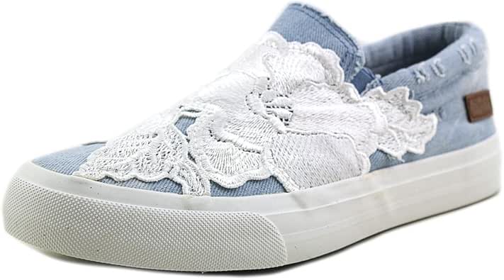 Amazon.com | Blowfish Madios-B Women Canvas Blue Fashion Sneakers | Fashion Sneakers