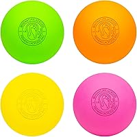 Signature Lacrosse Ball Set - Packs of 2, 4, 8, 12, and 120 - No Chemical Smell Massage Balls, Myofascial Release Tools, Back