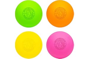 Signature Lacrosse Ball Set - Packs of 2, 4, 8, 12, and 100 - No Chemical Smell Massage Balls, Myofascial Release Tools, Back Roller, Muscle Knot Remover