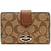 Coach Signature Medium Corner Zip Wallet 53562