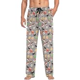 Aflyko Fun Men's Pajama Pants with Pockets Loose Lounge Sleepwear