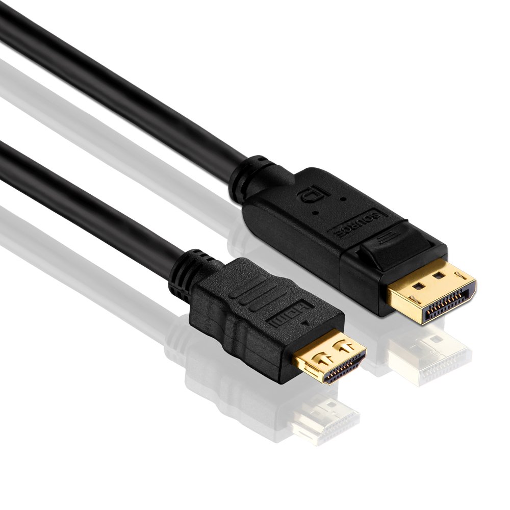 PureLink PI5100100 DisplayPort auf HDMI Adapterkabel Amazon.de