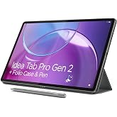 Lenovo Idea Tab Pro Gen 2 Tablet + Pen &amp; Folio Case - 13&Prime; 3.5K IPS Touchscreen Display - 144Hz - Qualcomm&reg; Snapdragon&reg; 8s CPU - 8GB Memory - 128GB Storage - Integrated Qualcomm&reg; Adreno&trade; 825 GPU
