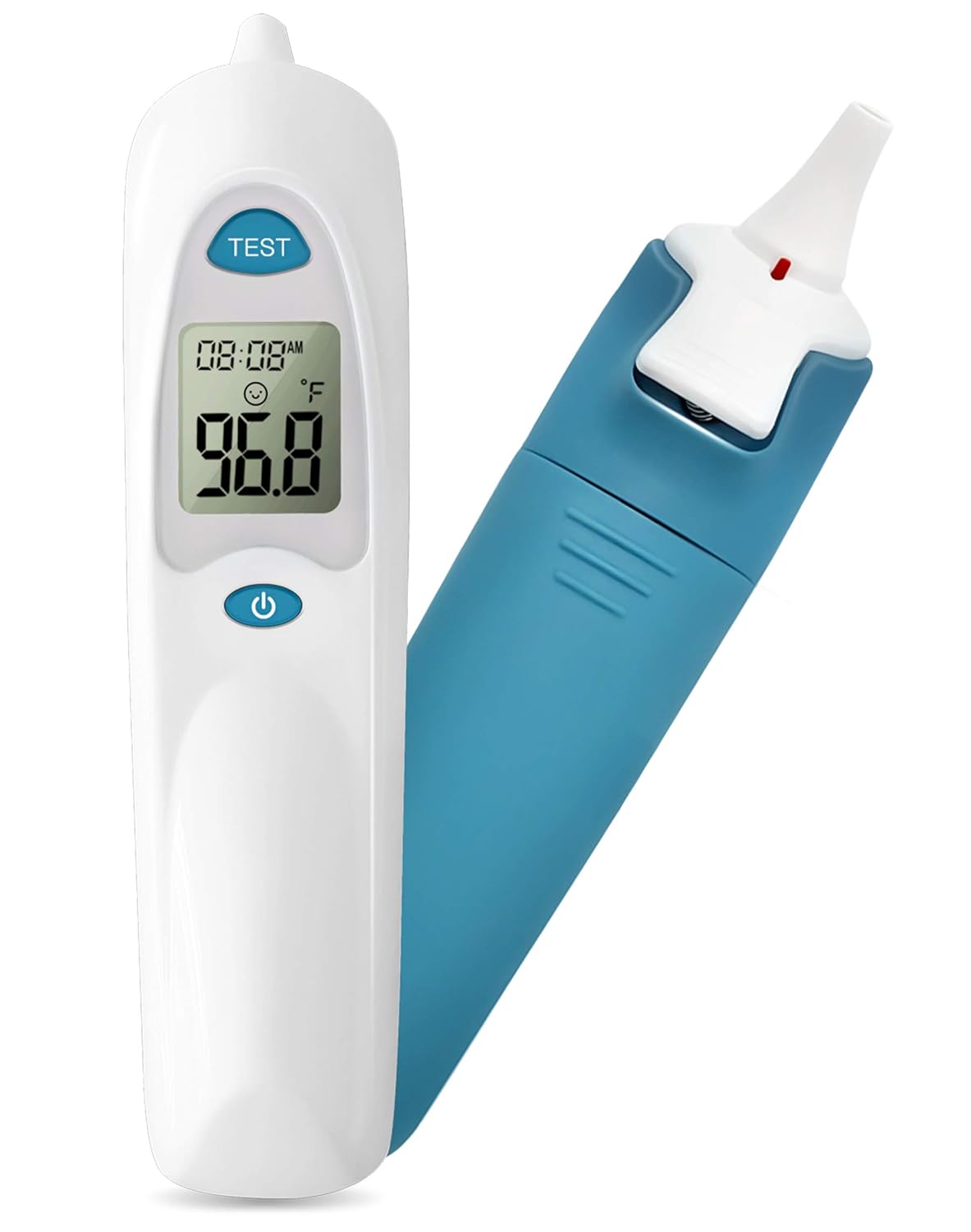 Ear Thermometer for Fever with Probe Covers and Stand, Medical Ear Infrared Thermometer for Baby, Kids and Adult - 1s Instant Accurate Reading: Industrial & Scientific