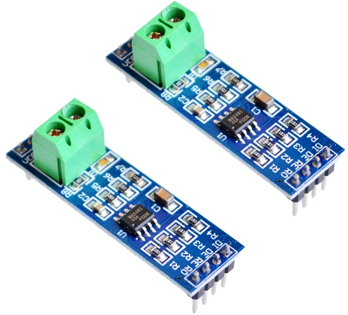 TECNOIOT 2 pieces MAX485 Module TTL to RS485 MAX485CSA Converter Module