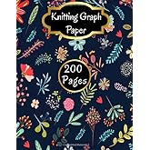 Knitting Graph Paper 4:5 and 2:3 Ratios: Knitters Design Notebook | 200 Pages (100 Pages of 2.3 and 100 Pages of 4.5 Ratio) | With Knitting & Crocheting Quotes | (Yarn Patterns)