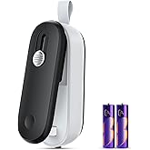FEPPO Mini Bag Sealer, 2 in 1 Heat Sealer with Cutter, Portable Resealer Machine for Chip, Plastic Bags Food Storage Snacks (