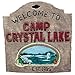 Rubie's Plastic Friday The 13th Camp Crystal Sign
