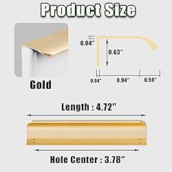 SiLnmLih 6 Pack Adhesive Edge Finger Tab Pull Self