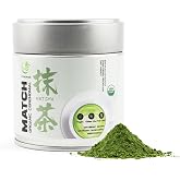 EFOOFAN Organic Ceremonial Matcha Powder, 1st Harvest Shade-Grown, 45g Tin | USDA certified. Hangzhou, birthplace of Japanese matcha. Stone-ground tencha, vibrant green. Rich L-theanine. Whisk &amp; drink