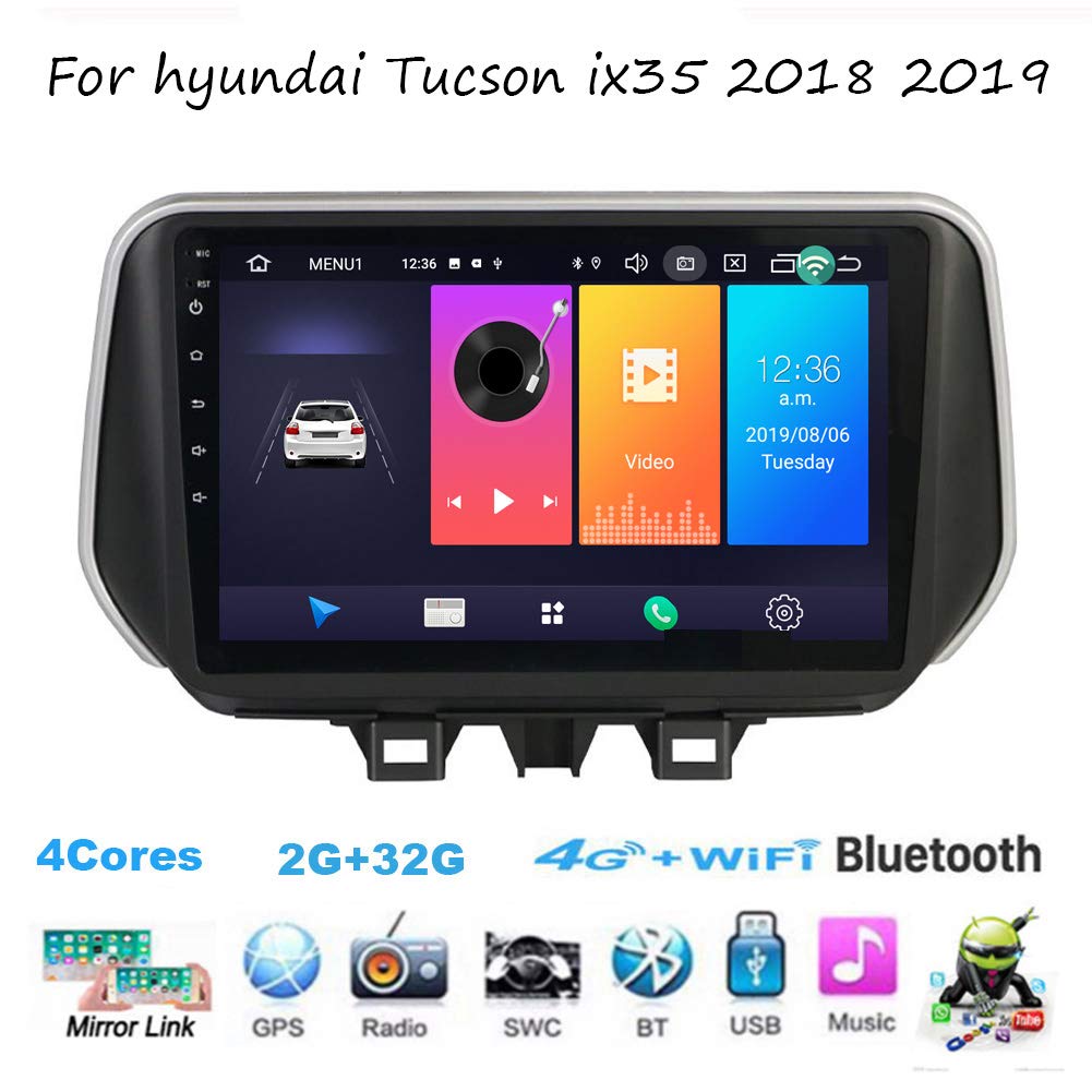 Buy For Hyundai Tucson IX35 20182020 Android 9 Car Radio Car Sat Nav