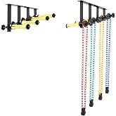 TENBEST Photography Backdrop Roller Support System, 4 Rollers, Wall/Celing/Light Stand Backdrop Mount, Background Support